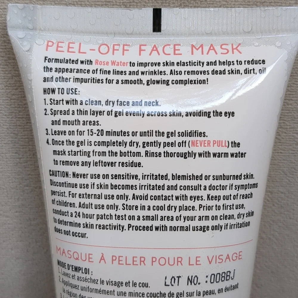 Rose Water Soothing Peel Off Face Mask - 5.29 fl oz (150g)